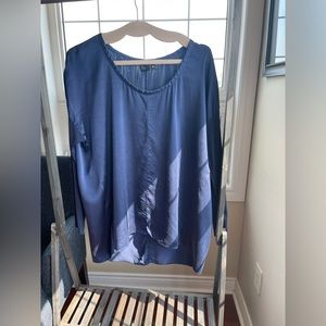 Navy Blue Eileen Fisher Blouse